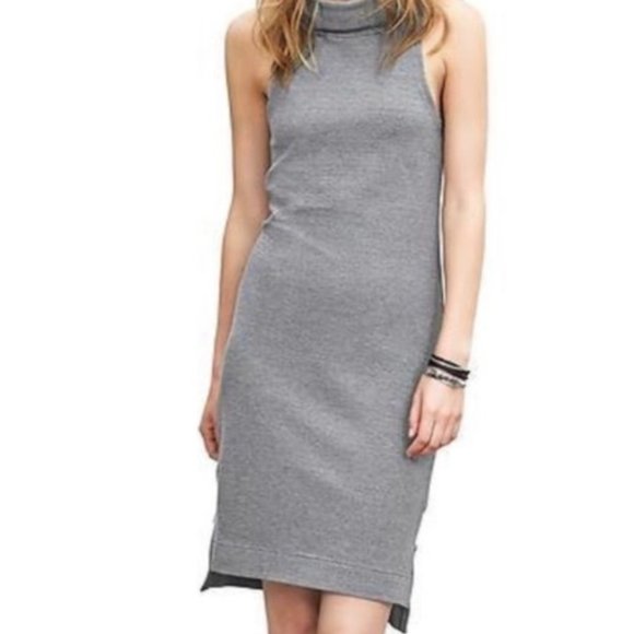 turtleneck shift dress